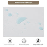193*203cm White Waterproof Mattress Protector - Microfibre Terry Towelling Top, TPU Membrane V888-ELOSUNG56151-4