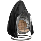 Barsinfi Oxford Zipper Hanging Chair Cover 190 X 115 Cm Waterproof Cover for Garden and Outdoor V1237-ZY-203-1530