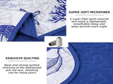 Oceanic Seahorse Haven reversible 3 Piece Bed spread Set V745-AC080346Q13U