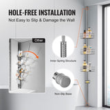 39" to 125" High Shower Corner Caddy Tension Pole Rust-Proof Tension Pole V952-SCTPYSBXGKKSAY5U6V0