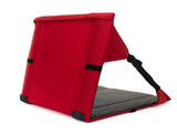 Black And Red Portable Outdoor Camping Seat Pad with Backrest, Foldable & Waterproof Concert V888-ELOSUNG13519