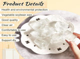 0.88 lb/400g Gel Wax for Candle Making Transparent Gel Candle Wax Clear Wax for Candle Making V1192-AZ-W-18147