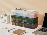 Data Cable Organizer Box, 7 Compartments Charge Cable Management Storage Box, USB Cord Sorter Desk V1189-LWWAL-20260401-06365