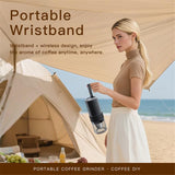 CM-30L Portable Coffee Grinder Dual-purpose for outdoor and home use Adjustable grind settings V1263-JX-7757