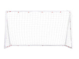 Everfit 8FT Soccer Football Goal Net UPVC Frame with PE Mesh Weatherproof Portable Goals for SN-B-8FT-WH