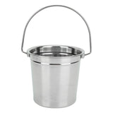 Enema Bucket Kit Stainless Steel Reusable Home Colon Cleansing Bucket for Health Care Tool 1.3L V1294-YM0703-3112230027211