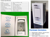Hydrogen Water Generator Bottle SPE PEM Technology Machine - H2 Inhalation V201-W13050417