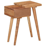 Bedside Table Solid Acacia Wood 45x32x55 Cm 43_245662