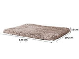 PaWz Dog Mat Pet Calming Bed Memory XL Coffee X-Large PT1139-XL-CF