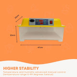Electric 24 Egg Incubator Accessories Hatching Eggs Chicken Quail Duck V238-SUPDZ-33453377798