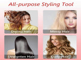 3-in-1 Rotating Hot Air Styler Hair Dryer with Brush V1263-JX-5616