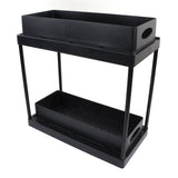 Under Sink Organizer Sliding Pull Out Double Layer Under Sink Countertop Organizer for Bathroom V1294-YM0626-3117220264511