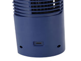 10.6in Tower Fan for Bedroom USB Quiet Floor Fan Oscillating Personal Standing Desk Fan for Indoor V1294-YM0901-3113240191811