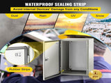 NEMA Steel Enclosure, 20 x 12 x 10'' NEMA 4X Steel Electrical Box, IP66 Waterproof & Dustproof, V952-DQXJSTCFS50X30X25V0