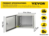 NEMA Steel Enclosure, 12 x 12 x 6''steel electrical box
electrical enclosur NEMA 4X Steel V952-DQXJSTCFS30X30X15V0
