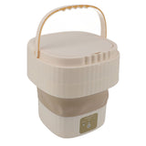 Portable Washing Machine 9L 10W Foldable Bucket Washer Low Noise Mini Washer 100240V for Underwear V1294-YM0901-3113230354511