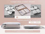 Compression Packing Cubes Travel Organizer 7 Set, Ripstop Mesh Travel Organizers for Luggage V1258-DP02-C-1250