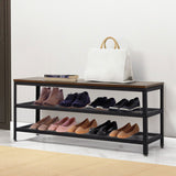 Levede 3-Tier Shoe Rack Bench 100cm EA0275-100-3