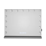 Embellir Bluetooth Makeup Mirror 58x46cm Hollywood Vanity with LED Light Wall MM-E-FRAMELS-5846-GS-BT