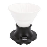 Pour Over Coffee Dripper Ceramic Heat Proof Immersion Cone Coffee Maker Dripper Filter Holder for V1294-YM0901-3118250193512