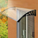 Mountview Window Door Awning Outdoor 1M X 1.5M Transparent 1x1.5M OD1006-1X1.5