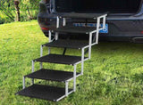 Pawz Dog Ramp Pet Stair Car Suv Travel Step Foldable PT1145-6-BK-IR_NZ