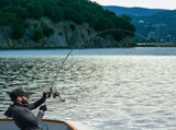 Rod and Fishing Reel Combo, IM6 Fiberglass & Carbon Fiber Spinning Rod and Reel Combo, Bass Fishing V952-GLZHFCLQX65YD6OUO001V0