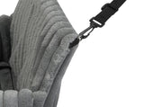 Pawz Dog Car Seat Booster Portable Travel Safety Cosy Pet Bed Washable Non Slip PT1387-GY-AU