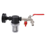 Watering Filter For IBC Tank Tap Adapter Ton Barrel Joint Garden Irrigation Aquarium Pump Water V1294-YM0901-3111240164513