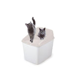 Top Entry Cat Litter Box - No Mess Large Enclosed Covered Kitty Tray V238-SUPDZ-21449450848336