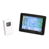 Color Screen Wireless Weather Clock Thermometer Hygrometer Electronic Clock with Calendar V1294-YM0901-3115210084411