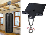 Punching Bag Hanger for Bag Beam Mount Hardware 360&deg Rotation Boxing Bag Ceiling Mount I-Beam V1192-AZ-W-3455