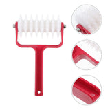 1Pc Pizza Dough Roller Red Kitchen Gadget for Uniform Baking and Bubble Prevention V1370-AZ4-14526