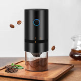 Portable USB C Rechargeable Coffee Grinder Mill Black V1142-LP1005007309837460