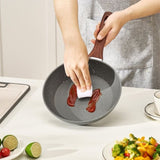 Frying Pan Skillet, Aluminum Egg Fry Pans, 3 Piece Set , Nonsitck Heavy-Duty V952-LCGSJTMFSTC9SVAUG001V0