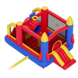 Inflatable Bounce House, Outdoor High Quality Playhouse Trampoline, Jumping Bouncer with Blower, V952-CQCBBHYC101164JT9V3