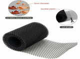 Plastic Gutter Guard Mesh with 10 Clip Hooks Leaf Protection Net, 18 X 800 cm, 800 cm V1237-MS-626-416