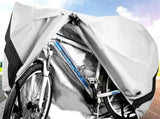 210D Waterproof Bike Cover with Lock Hole for Outdoor Storage - L V1308-DSZKI-71-2