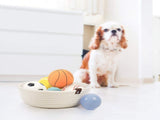 3 Piece Cotton Rope Woven Storage Basket Set Round Cotton Linen Storage Basket for Desktop V1294-YM0703-3117230008412