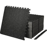 EVA Interlocking Foam Mats, 0.56 in Thickened 25 Pcs Puzzle Rubber Tiles, 24 x 24 in Exercise V952-HSXJDDHDHDBDD09O9V0