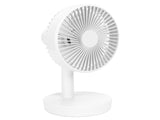 3 Speed USB Desktop Oscillating Fan 5 Blade Gentle Wind Small Personal Desk Fan with Automatic V1294-YM0523-3113220050011