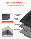 Shower Niche 40.6 x 81.3 40.6 x 81.3 cm Recessed Wall Shelf Bathroom V952-SLLYBK4C16INFBXDC001V0