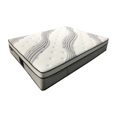 Queen Mattress in Gel Memory Foam 6 Zone Pocket Coil Soft Firm Bed 30cm Thick V43-MAT-DROM-Q