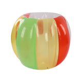 Inflatable Bumping Ball Foldable Portable Body Bubble Ball 90x75cm for Party Games Red Yellow Green V1294-YM0901-3111230181713