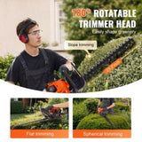 VEVOR 23.2-inch 26CC 2 Cycle Gas Hedge Trimmer, Gas Powered Handheld Hedge Trimmer with Sided V952-RQLLJSCSDZDLJ28IJV0
