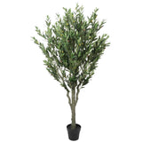 Artificial Bushy Olive Tree with Olives 180cm V77-1058967