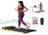 Everfit Treadmill Electric Walking Pad Incline Under Desk Home Gym 380mm Grey TMILL-380-INC-GR