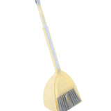 Kids Dustpan Set Soft Fur Plastic Small Broom Dustpan for Baby Kids Toys Kindergarten Yellow V1294-YM0716-3117220141612