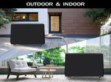 Ping Pong Table Cover Premium Heavy Duty Waterproof Cover for Outdoor & Indoor Foldable Table Tennis V1192-AZ-W-9768