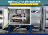 NEMA Steel Enclosure, 12 x 12 x 6''steel electrical box
electrical enclosur NEMA 4X Steel V952-DQXJSTCFS30X30X15V0